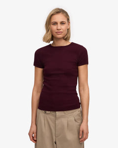 Woman's Organic Rib Tee