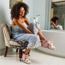 Load image into Gallery viewer, Celeste Unicorn Felted Adult Slippers