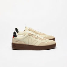 Load image into Gallery viewer, V-90 Leather Sneakers - Pierre Almond Black