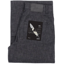 Load image into Gallery viewer, Wide Wild West - Black Lightweight Denim - Black