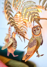 Load image into Gallery viewer, Winter Birds Paper Ornaments