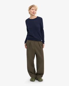 Women's Light Merino Wool Crew Sweater