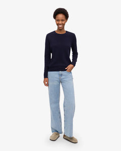 Women's Light Merino Wool Crew Sweater