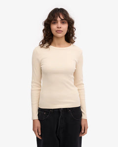 Women's Organic Rib Long Sleeve T-shirt