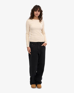 Women's Organic Rib Long Sleeve T-shirt