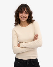 Load image into Gallery viewer, Women&#39;s Organic Rib Long Sleeve T-shirt