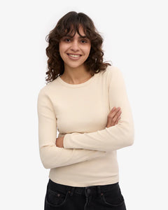 Women's Organic Rib Long Sleeve T-shirt