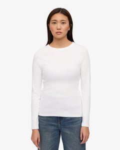Women's Organic Rib Long Sleeve T-shirt