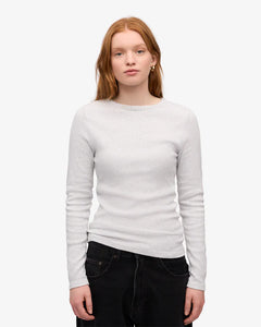 Women's Organic Rib Long Sleeve T-shirt