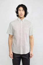Load image into Gallery viewer, SS Japanese Grid Print Shirt