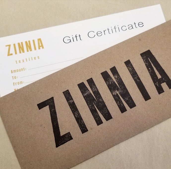 In-store Gift Certificate