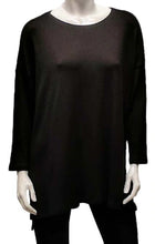 Load image into Gallery viewer, Modal Sweaterknit High Low Boxy Tunic
