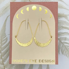 Load image into Gallery viewer, Crescent Hoops