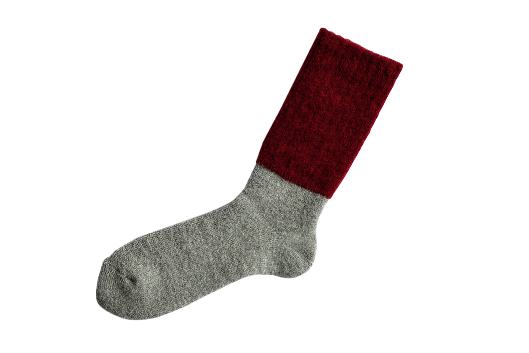 Mohair Wool Pile Socks