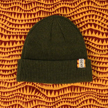 Load image into Gallery viewer, Ekzo, Ethically Made, Made in Japan, Sustainable, Merino Wool, Beanie, Green