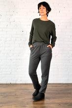 Load image into Gallery viewer, Gilmour, Ethically Made, Sustainable Loungewear, Bamboo, French Terry, Made in Canada, Pants, Trousers, Charcoal Grey