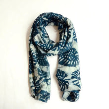 Load image into Gallery viewer, Block Print Scarf/Wrap - Patta