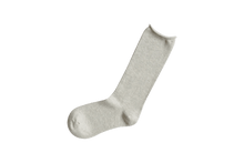 Load image into Gallery viewer, Nishiguchi Kutsushita, Cotton, Cashmere, Made in Japan, Ethically Produced, Socks, Cozy, Light Grey