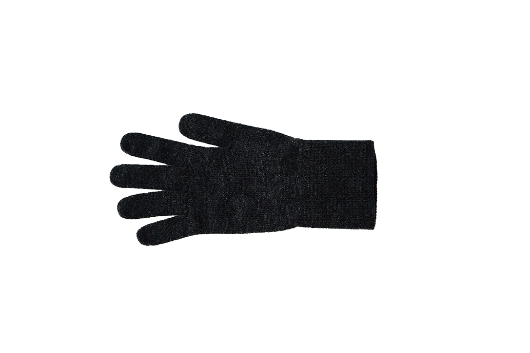 Nishiguchi Kutsushita, Merino, Made in Japan, Ethically Produced, Gloves, Charcoal, Grey