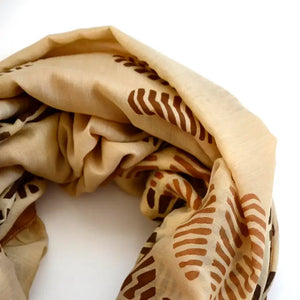 Block Print Scarf/Wrap - Hali