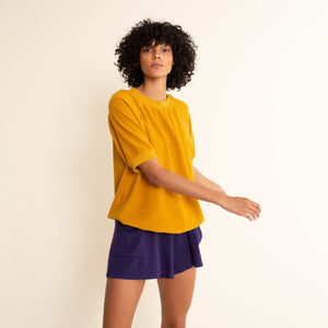 Short Sleeve Sherpa Raglan