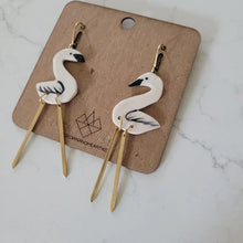 Load image into Gallery viewer, Swan Earrings
