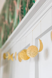 Moon Phases String Garland