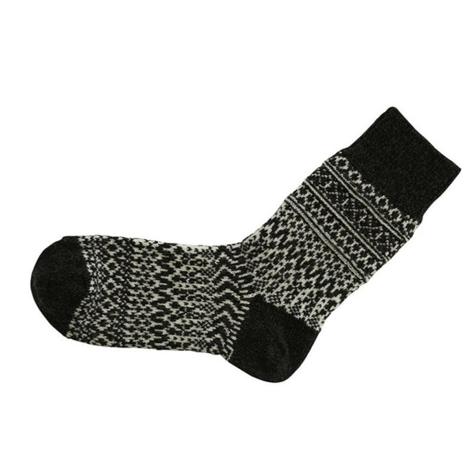 Wool Jaquard Socks