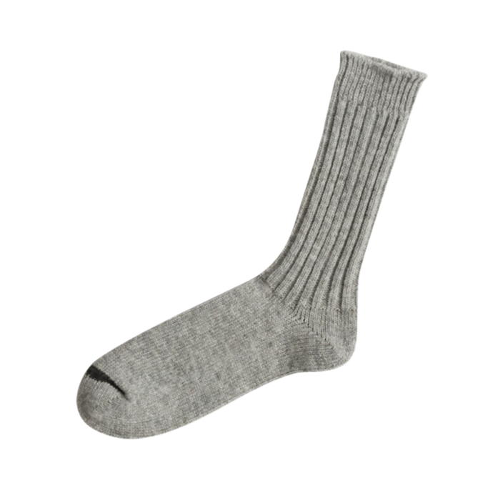Wool Ribbed Socks