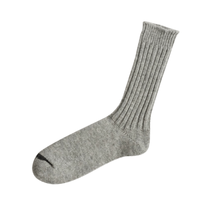 Wool Ribbed Socks