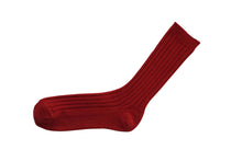 Load image into Gallery viewer, Cashmere Ribbed Socks