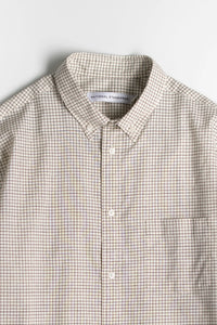 SS Japanese Grid Print Shirt